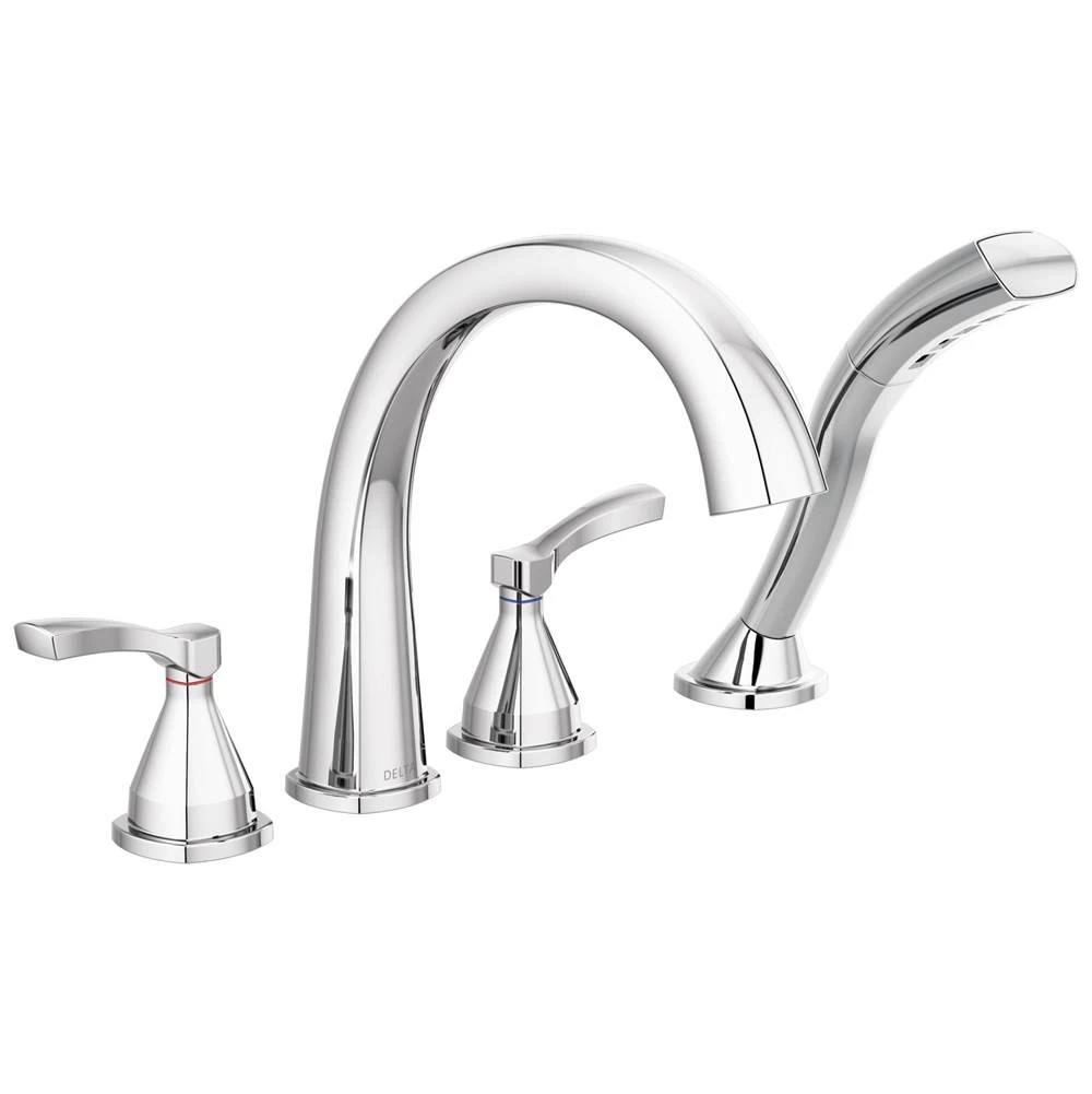 Delta Faucet - T4777 - Stryke® Four Hole Roman Tub Trim 1 Delta Faucet - T4777 - Stryke® Four Hole Roman Tub Trim