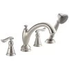 Delta Faucet - T4794-SS - Linden™ Roman Tub With Hand Shower Trim