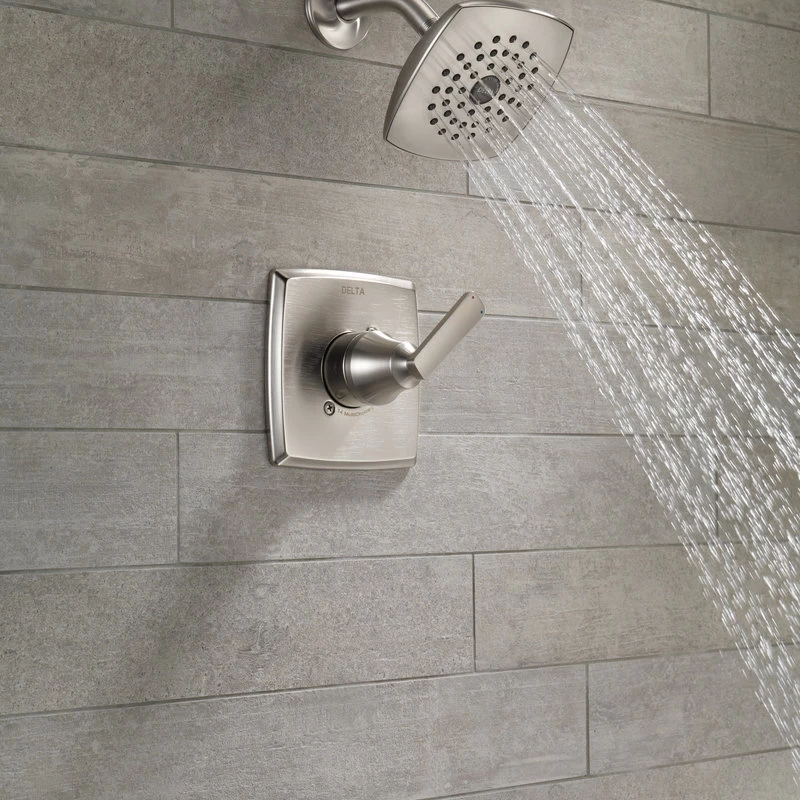 Delta Ashlyn Monitor 14 Series Shower Trim, Stainless, T14264-SS 4 Delta Ashlyn Monitor 14 Series Shower Trim, Stainless, T14264-SS - Image 4
