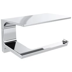 Delta Pivotal Tissue Holder With Shelf, Chrome, 79956