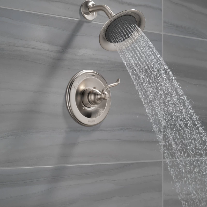 Delta Windemere Monitor 14 Series Shower Trim, Stainless, BT14296-SS 4 Delta Windemere Monitor 14 Series Shower Trim, Stainless, BT14296-SS - Image 4