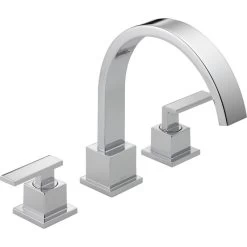 Delta Vero Roman Tub Trim, Chrome, T2753