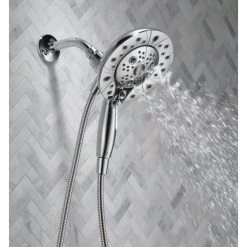 Delta 58480-PK Universal Showering Round 1.75 GPM Multi Function - Brilliance -Delta Faucet Store ceb18969096fc914 3066 w800 h800 b0 p0