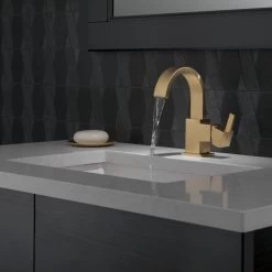 Delta Vero Single Handle Bathroom Faucet, Champagne Bronze, 553LF-CZ -Delta Faucet Store dfb1037b032de74d 8920 w800 h800 b0 p0
