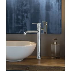 Delta Trinsic Single Handle Vessel Bathroom Faucet, Chrome, 759-DST -Delta Faucet Store e431993d0c475c09 5447 w800 h800 b0 p0