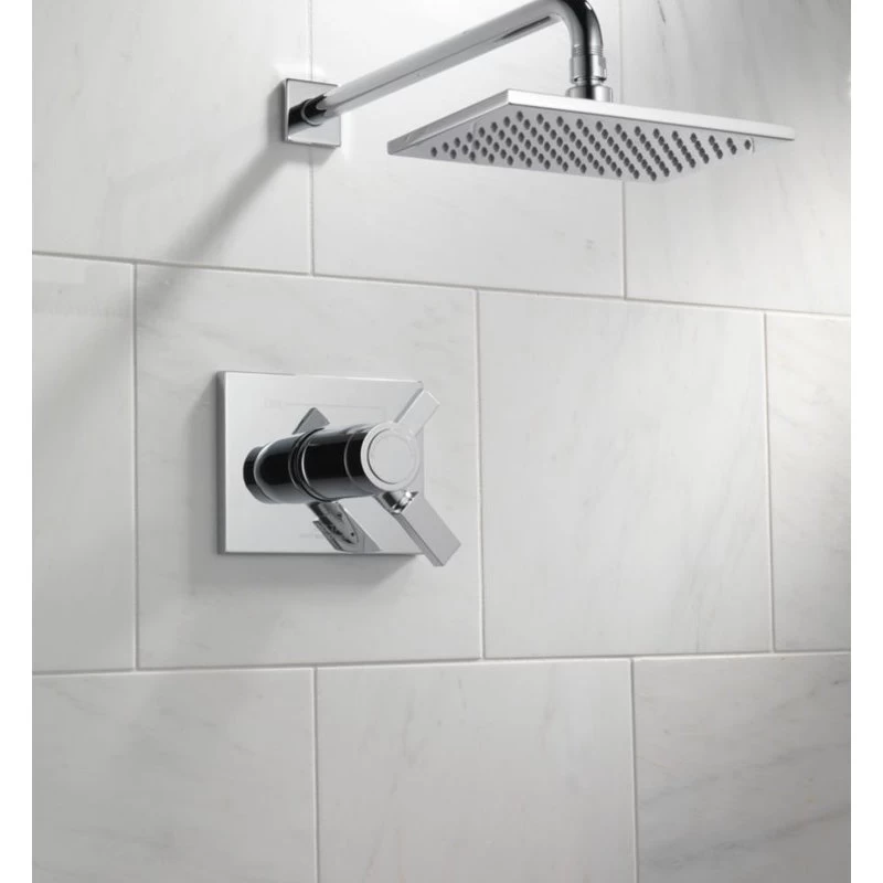 Delta Vero TempAssure 17T Series Shower Trim, Chrome, T17T253 2 Delta Vero TempAssure 17T Series Shower Trim, Chrome, T17T253 - Image 2