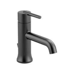 Delta Trinsic Single Handle Bathroom Faucet, Matte Black, 559LF-BLMPU