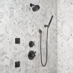 Delta T11859 Trinsic Three Function Diverter Valve Trim - Matte Black