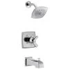 Delta Ashlyn Monitor 17 Series Tub & Shower Trim, Chrome, T17464