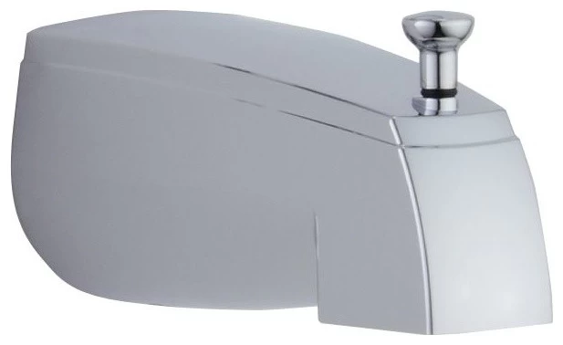 Delta Tub Spout, Pull-Up Diverter, Chrome 1 Delta Tub Spout, Pull-Up Diverter, Chrome