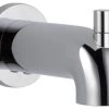 Delta RP73371 Trinsic 6-1/8" Diverter Wall Mounted Tub Spout - Chrome
