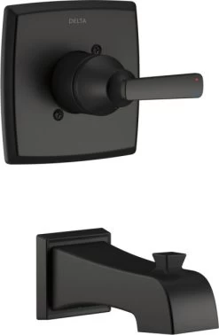 Delta T14164 Ashlyn Tub Only Trim Package - Non Diverter - Matte Black