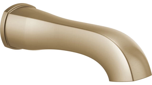 Delta RP93377 Stryke Tub Spout - Champagne Bronze 1 Delta RP93377 Stryke Tub Spout - Champagne Bronze