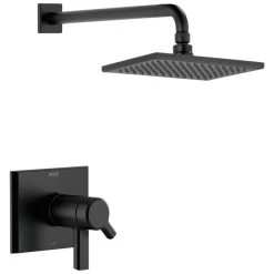 Delta Pivotal TempAssure 17T Series H2Okinetic Shower Trim, Matte Black