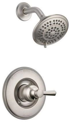 Delta Linden Monitor 14 Series Traditional Shower Trim, Stainless, T14293-SS