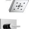 Delta Vero Monitor 14 Series H2Okinetic Shower Trim, Chrome, T14253-H2O