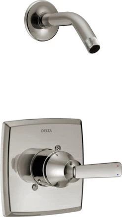 Delta Ashlyn Monitor 14 Series Shower Trim, Less Head, Stainless, T14264-SSLHD