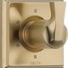 Delta Dryden 6-Setting 3-Port Diverter Trim, Champagne Bronze, T11951-CZ