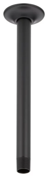 Delta U4999 10" Ceiling Mounted Shower Arm And Shower Arm Flange - Matte Black