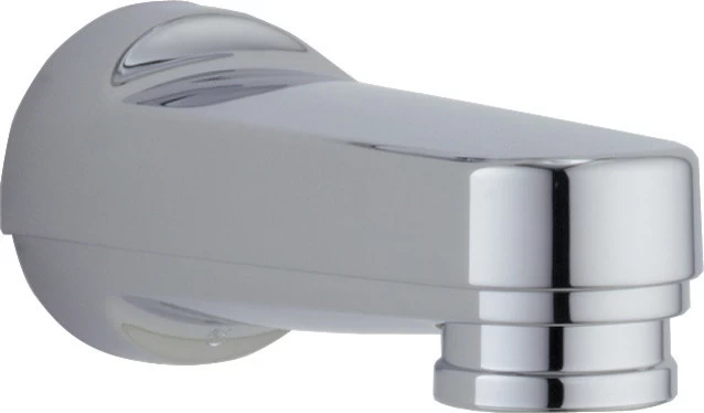 Delta Tub Spout, Pull-Down Diverter, Chrome, RP17454 1 Delta Tub Spout, Pull-Down Diverter, Chrome, RP17454