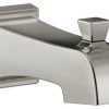 Delta Flynn Tub Spout, Pull-Up Diverter, Stainless, RP77091SS