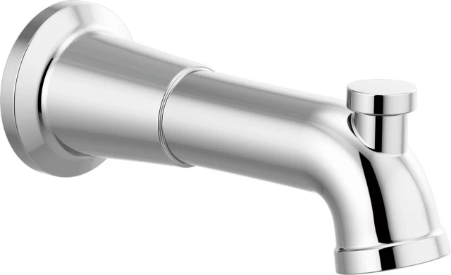 Delta RP100452 Bowery 7-3/8" Integrated Pull-Up Diverter Tub - Chrome 1 Delta RP100452 Bowery 7-3/8" Integrated Pull-Up Diverter Tub - Chrome