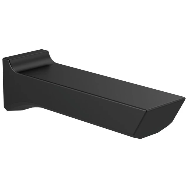Delta Pivotal Tub Spout, Non-Diverter, Matte Black 1 Delta Pivotal Tub Spout, Non-Diverter, Matte Black