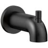 Delta Trinsic Tub Spout, Pull-Up Diverter, Matte Black