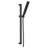 Delta H2Okinetic Hand Shower 1.75 GPM W/Slide Bar 4S, Matte Black, 51140-BL