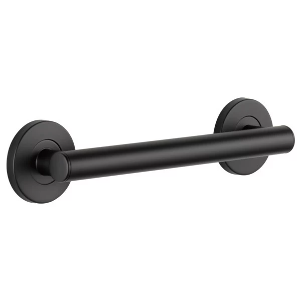 Delta BathSafety 12" Contemporary Decorative ADA Grab Bar, Matte Black, 41812-BL 1 Delta BathSafety 12" Contemporary Decorative ADA Grab Bar, Matte Black, 41812-BL