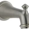 Delta Victorian Tub Spout, Pull-Up Diverter, Stainless, RP34357SS
