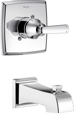 Delta Single Handle Tub Only Trim, Polished Chrome