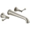 Delta Cassidy Wall Mounted Tub Filler, Stainless, T5797-SSWL