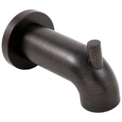 Delta Trinsic Tub Spout, Pull-Up Diverter, Venetian Bronze