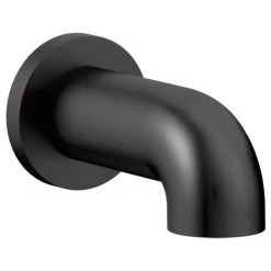 Delta Trinsic Tub Spout, Non-Diverter, Matte Black, RP77350BL