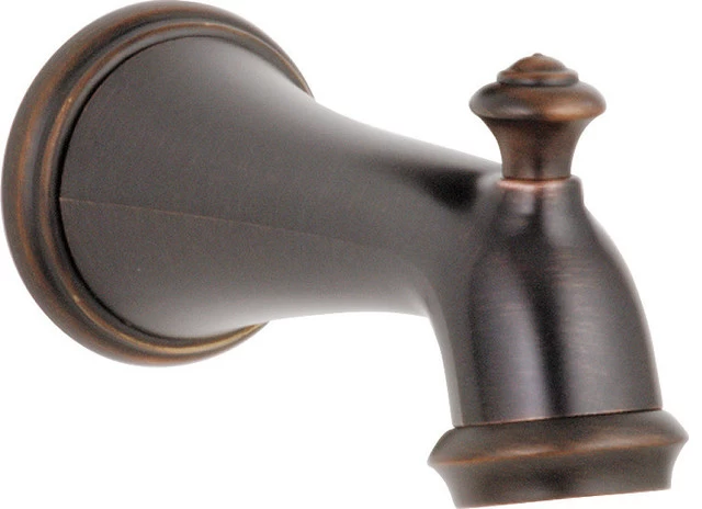 Delta Victorian Tub Spout, Pull-Up Diverter, Venetian Bronze, RP34357RB 1 Delta Victorian Tub Spout, Pull-Up Diverter, Venetian Bronze, RP34357RB